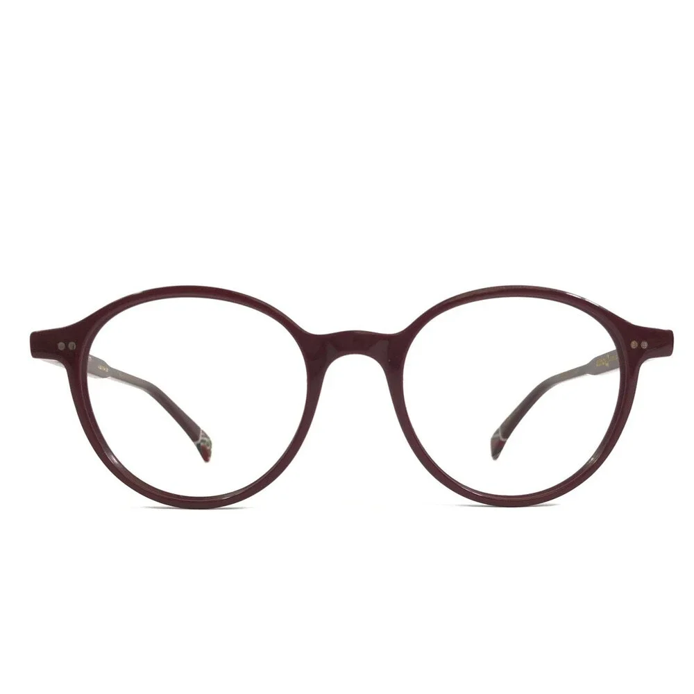 Etnia Barcelona Eyeglasses Frame PEARL DISTRICT III BX Burgundy Red 50-19-148